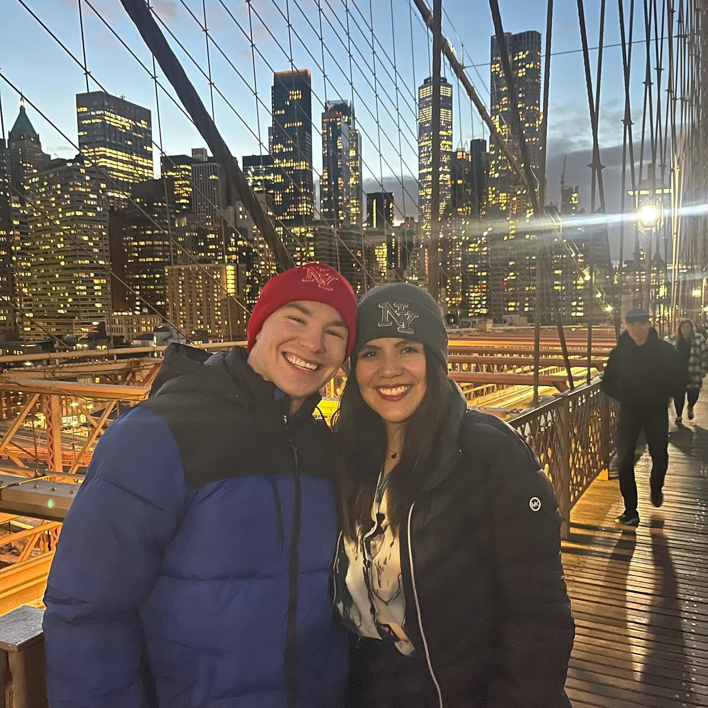 Taken in NYC during one of the times Dalton visited Zuri while she worked as an au pair