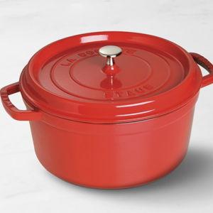 Staub Enameled Cast Iron Round Dutch Oven 7 QT
