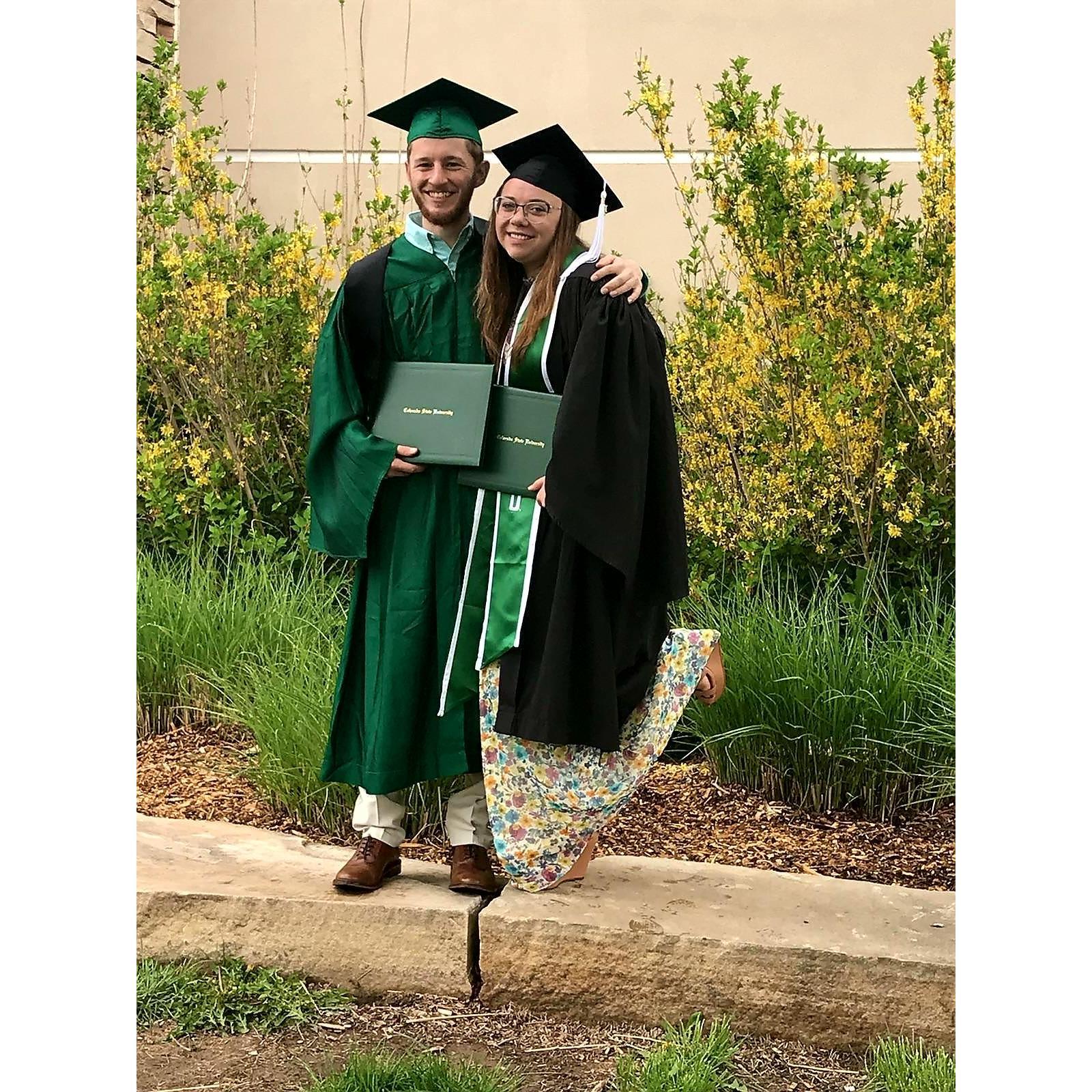 Graduating together just made the accomplishment that much sweeter