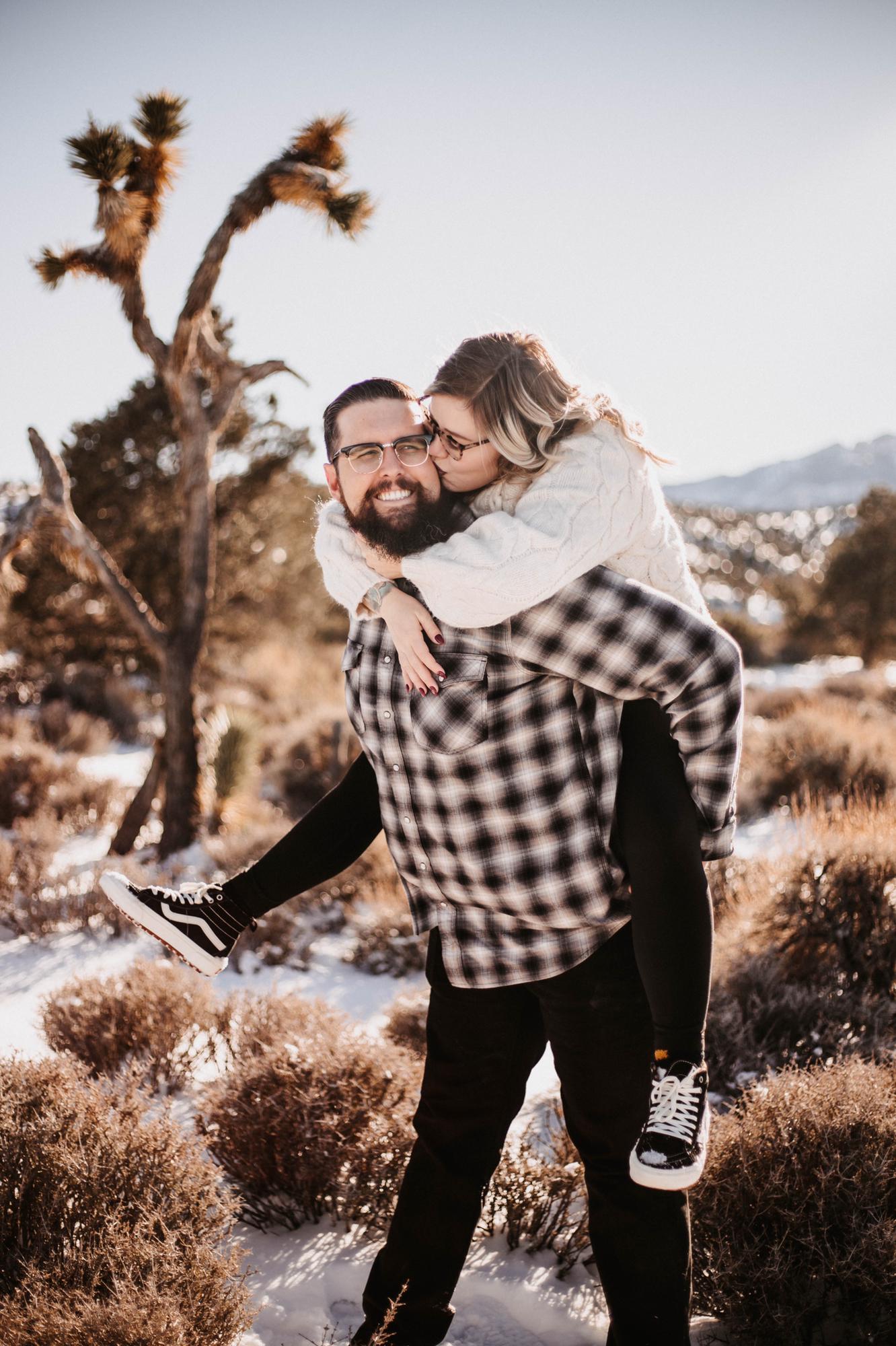2022 - Engagement Photo Shoot - Mount. Charleston
