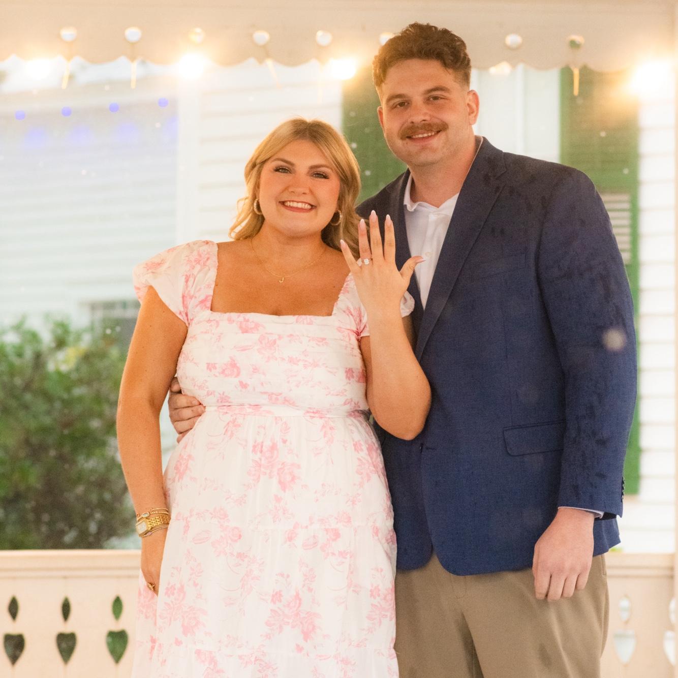 The day we got engaged!