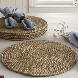 Welham Jute Round Placemat (Set of 6)
