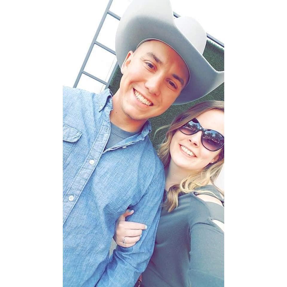 First time to Houston, Texas and Anthony's first time seeing George Strait!