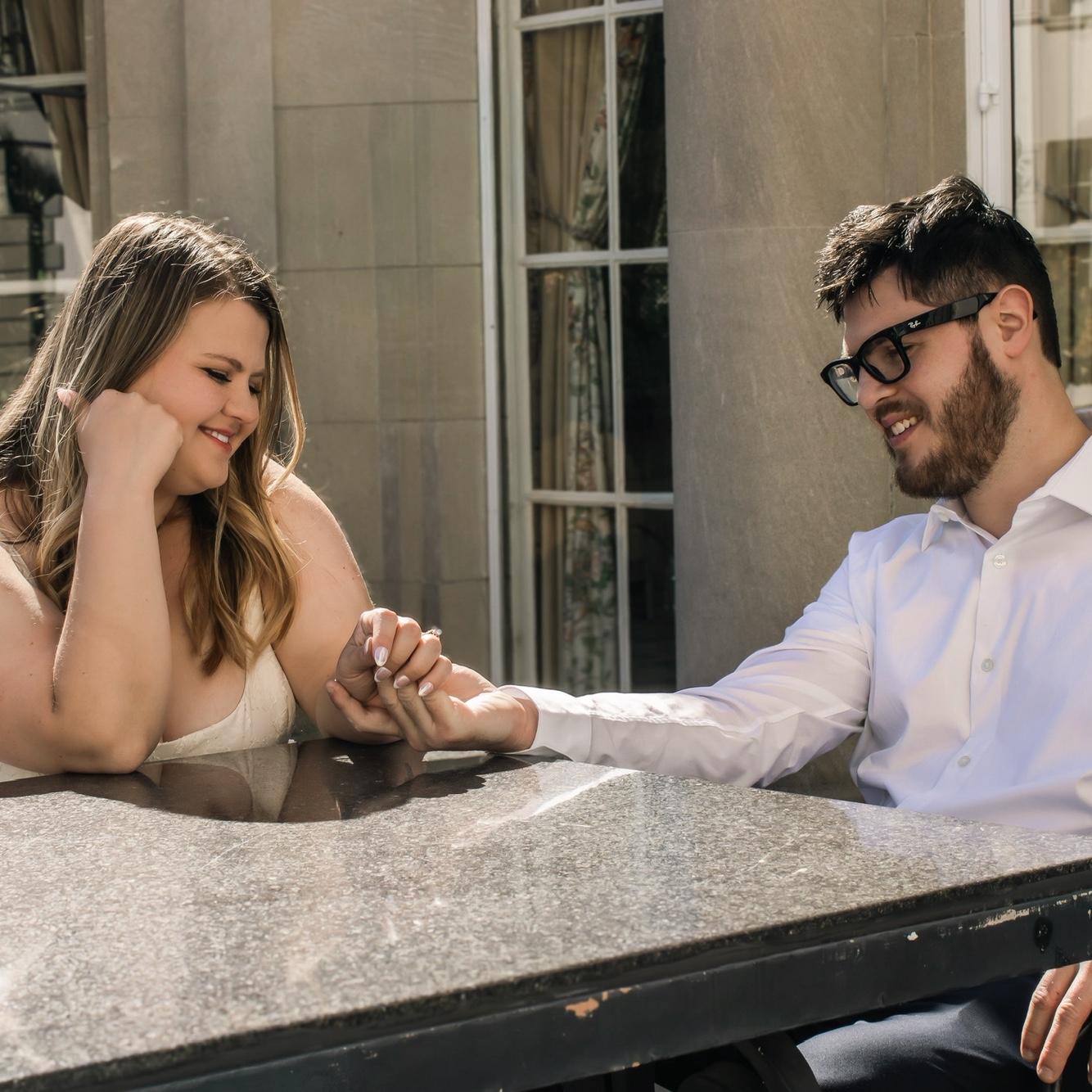 Just admiring the ring