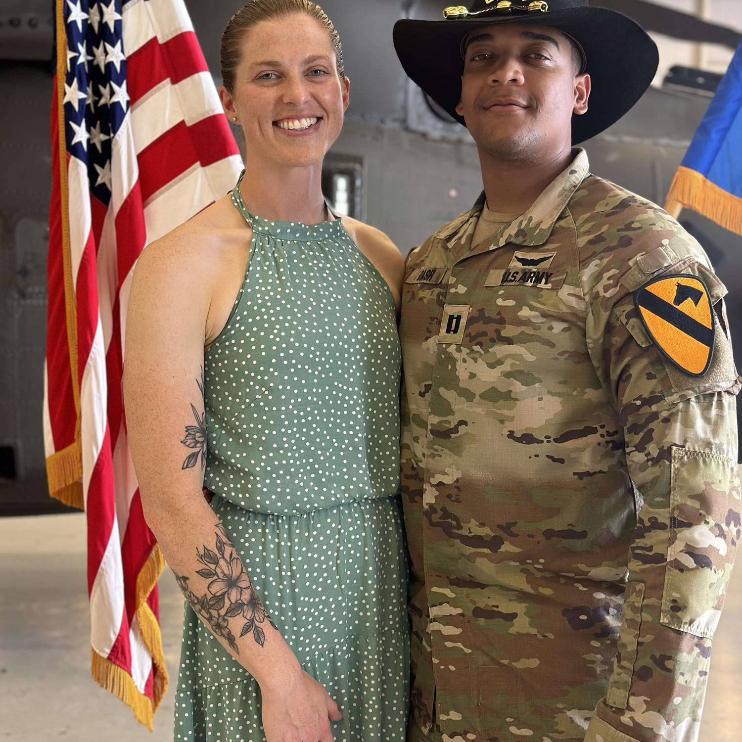 Ryan’s change of command ceremony in 2024.