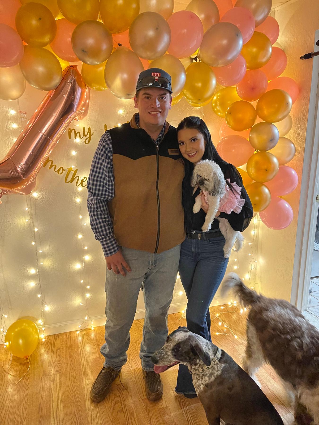 When Mariah forced Jack to help her throw her puppy a first birthday party, complete with all of her dog friends and party favors.