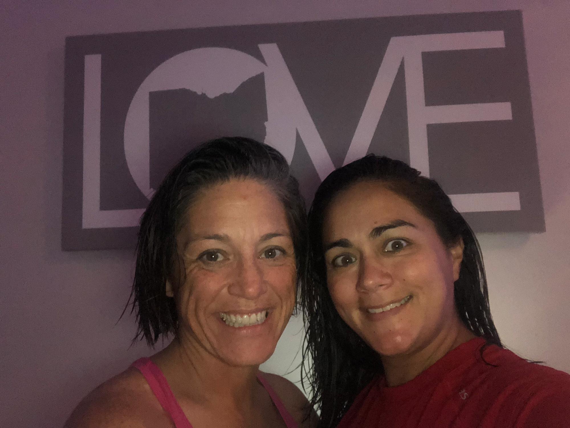 Faith's first time at Float Spa!!