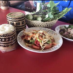 Somtam and Laab for 2