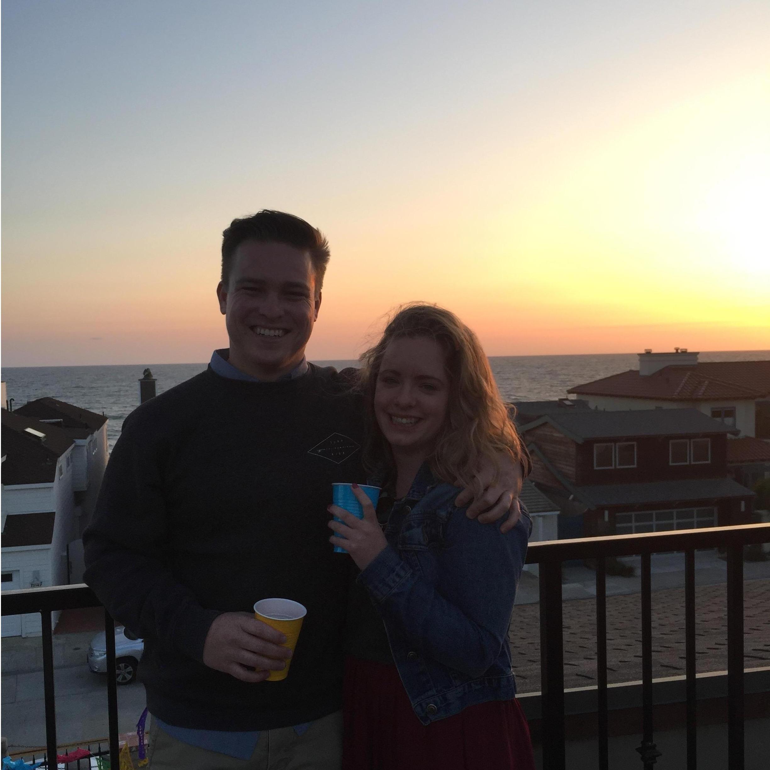 Michelle's first trip to Oceanside