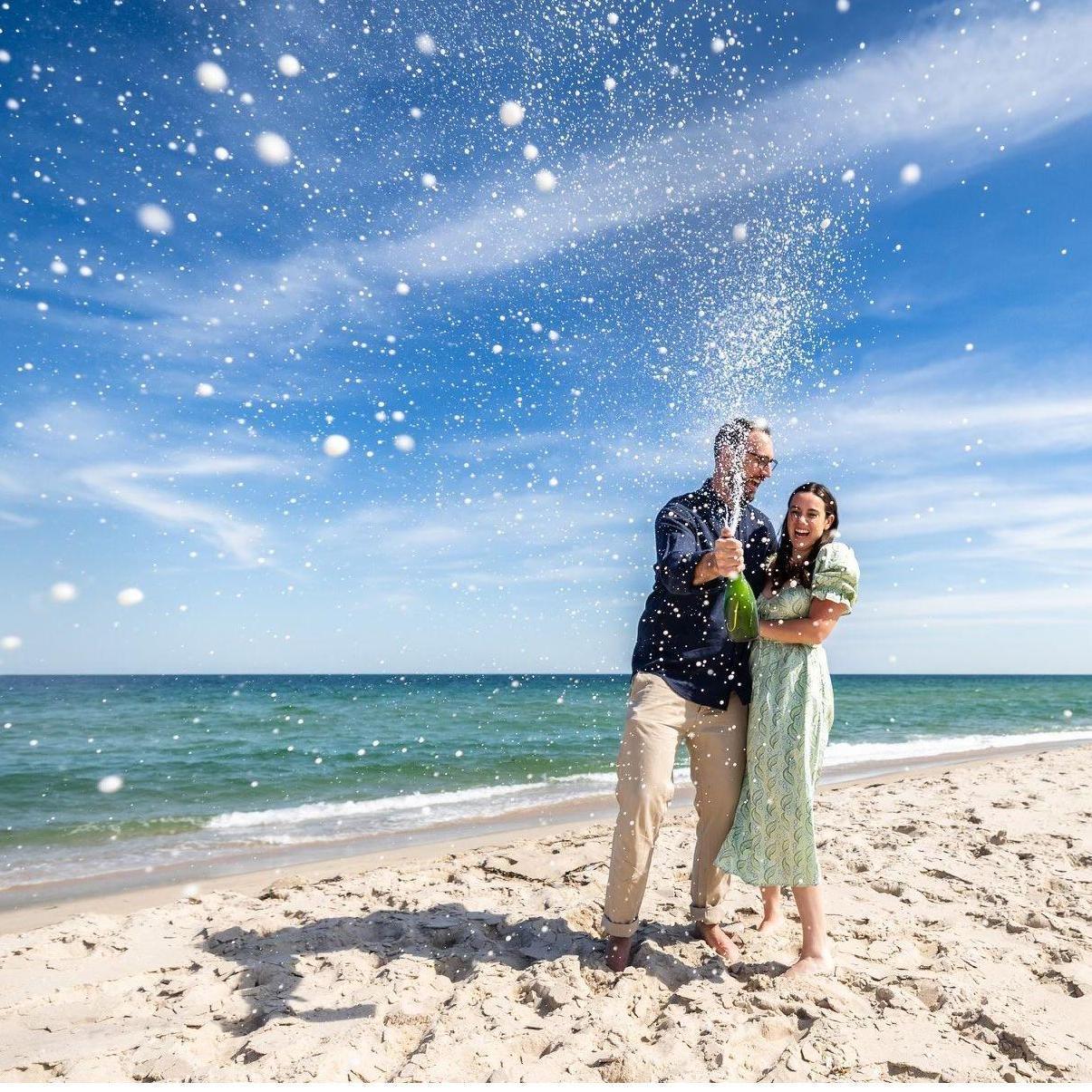 We had the best time celebrating our engagement with our families afterwards!