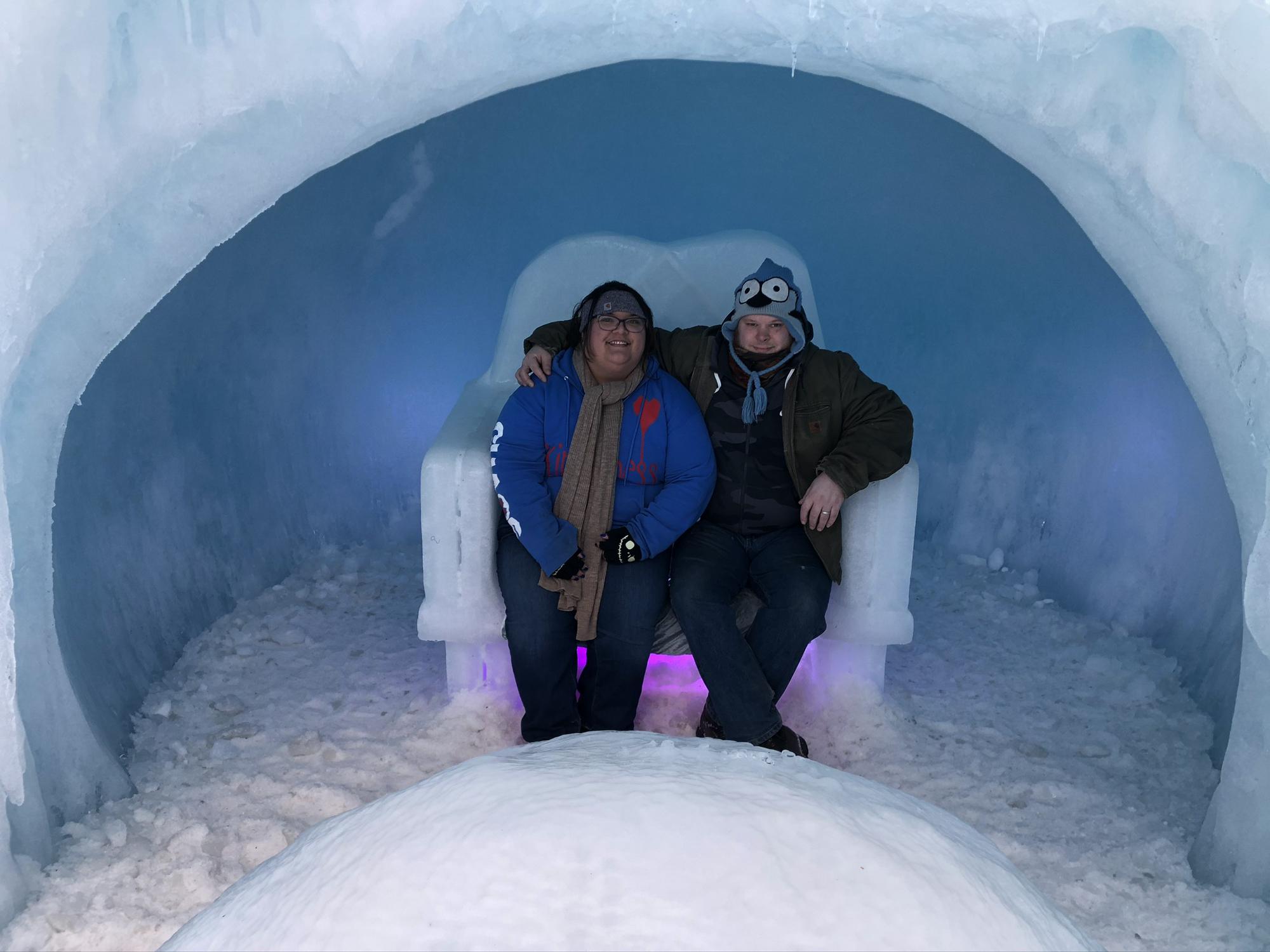 NH Ice Castles. Winter 2020.