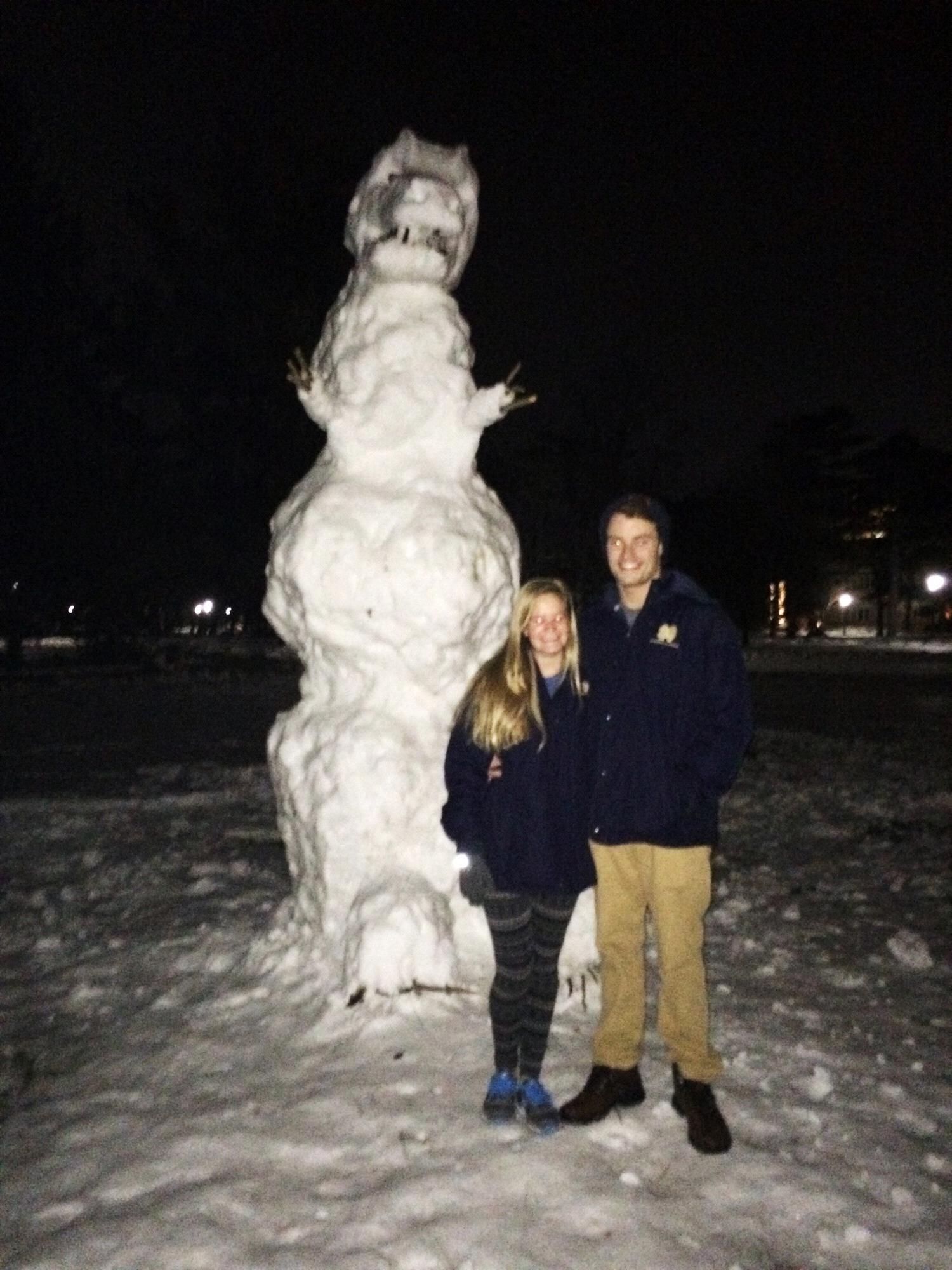 We loved the snow at Notre Dame, but we see ourselves staying in warmer climates