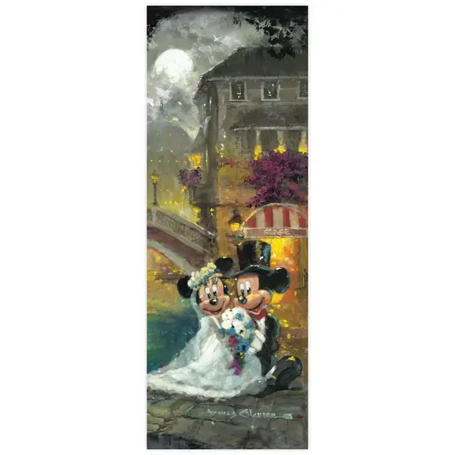 Disney Fine Art Happy Together Wrapped Canvas Wall Art