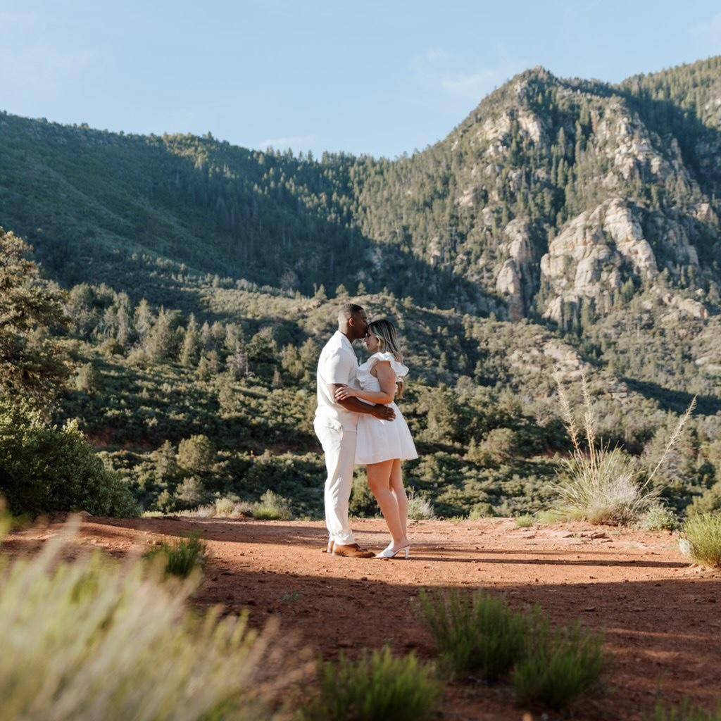 We fell in love with Sedona while attending NAU so we decided to do our pre-wedding photos there where we have made so many beautiful memories!