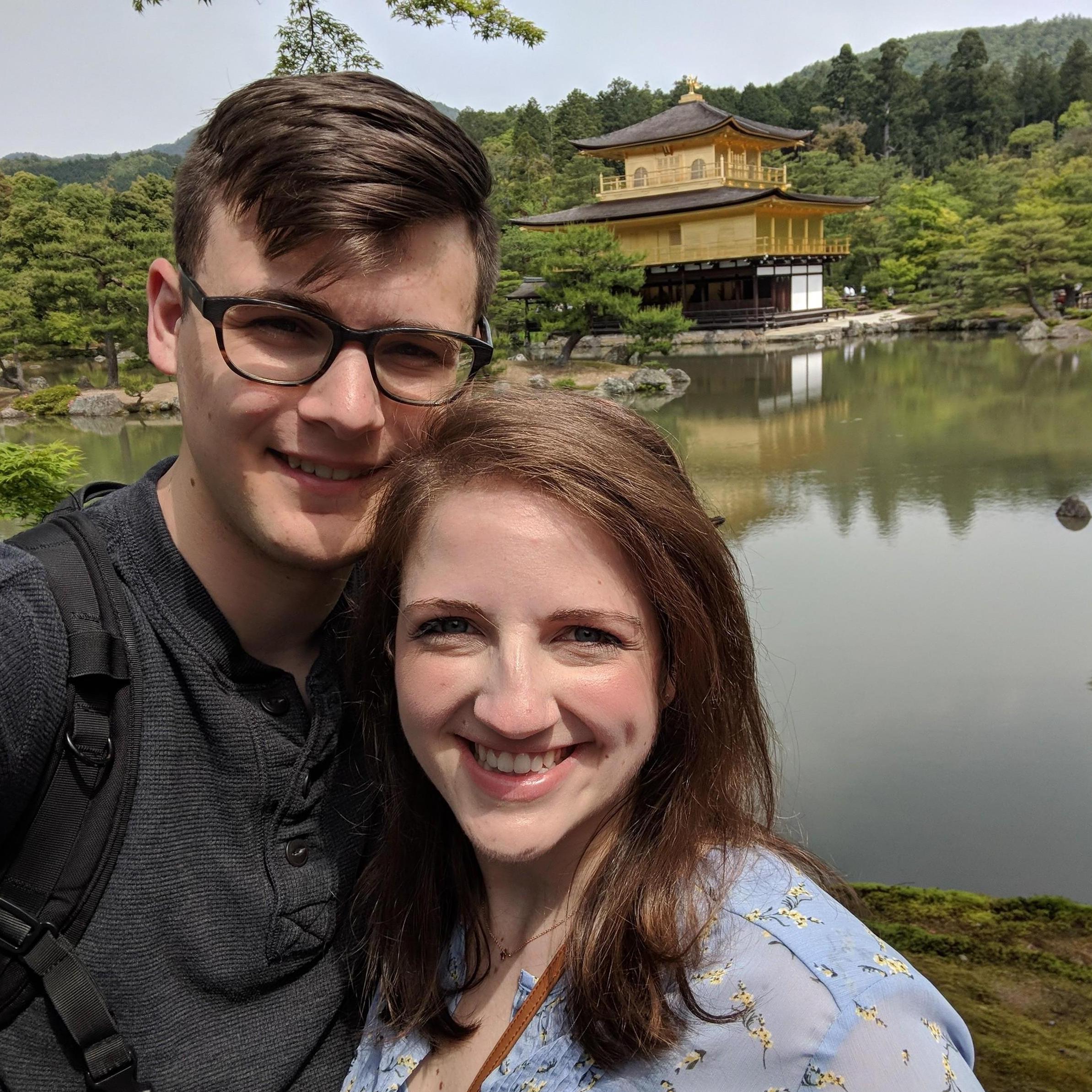 Kinkakuji Temple, Kyoto, Japan. Summer of 2018.