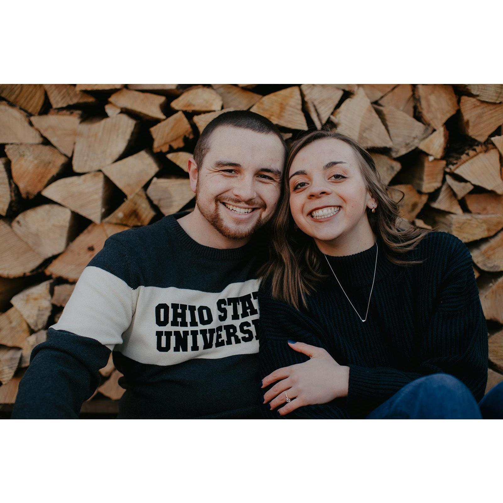 Engagement Photos, Shawnee Trail Tree Farm | Victoria Photos, December 2019
