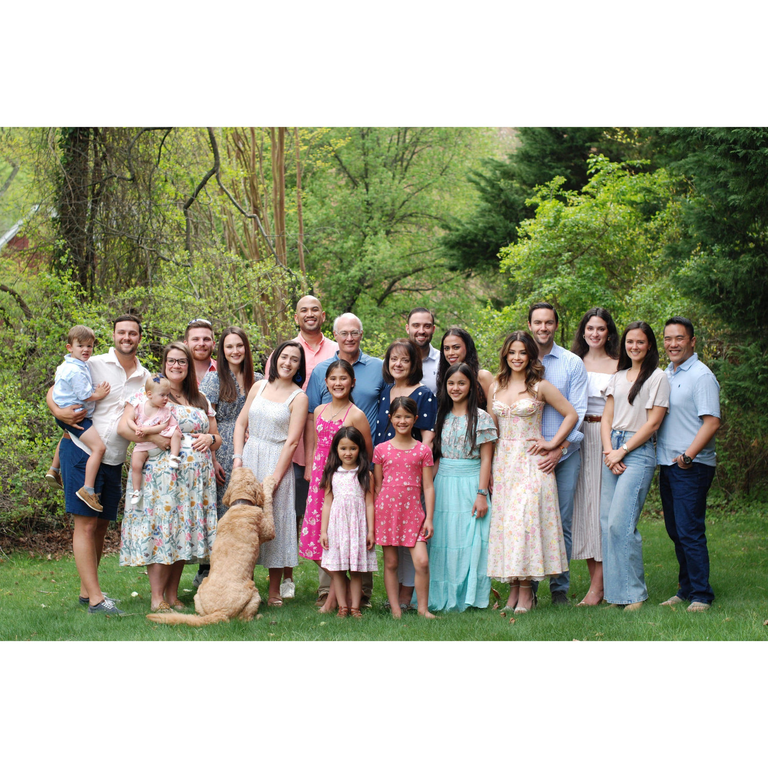Sofia's third Easter with the White family. Easter 2025!