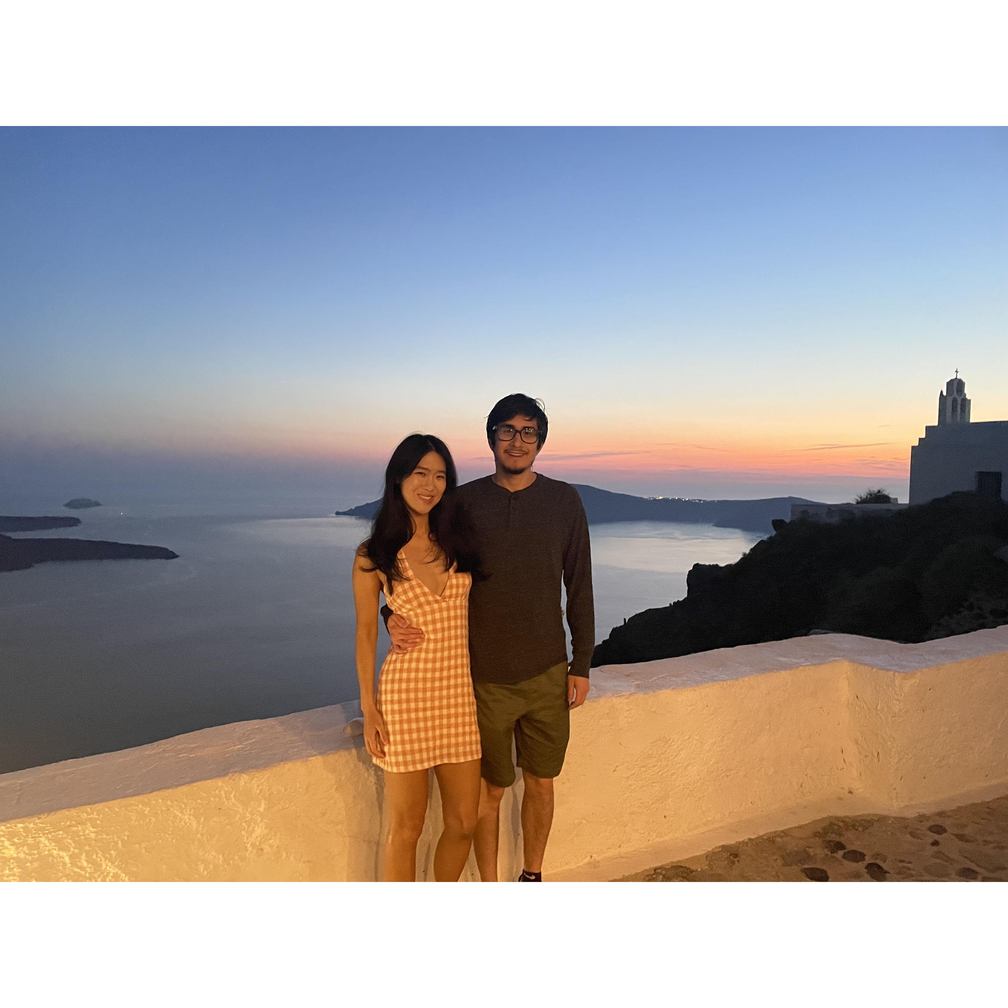 The most glorious sunsets in Greece
