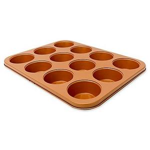 Gotham™ Steel Ti-Cerama™ Nonstick Copper Muffin Pan