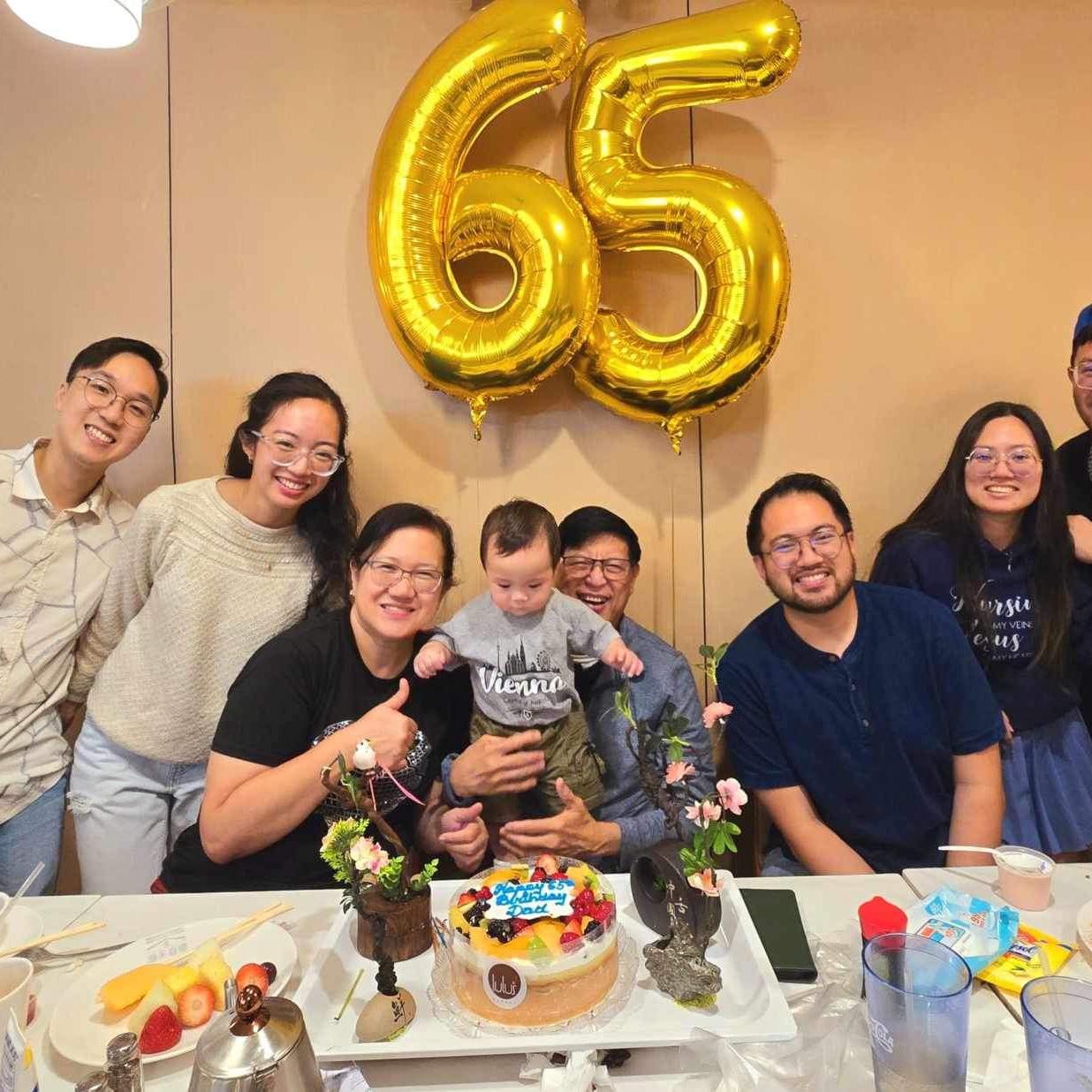 2024 - dad’s 65th bday!