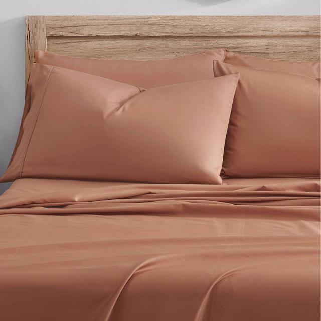 King 100% Organic Cotton Solid Sheet Set Terra - Kindlier