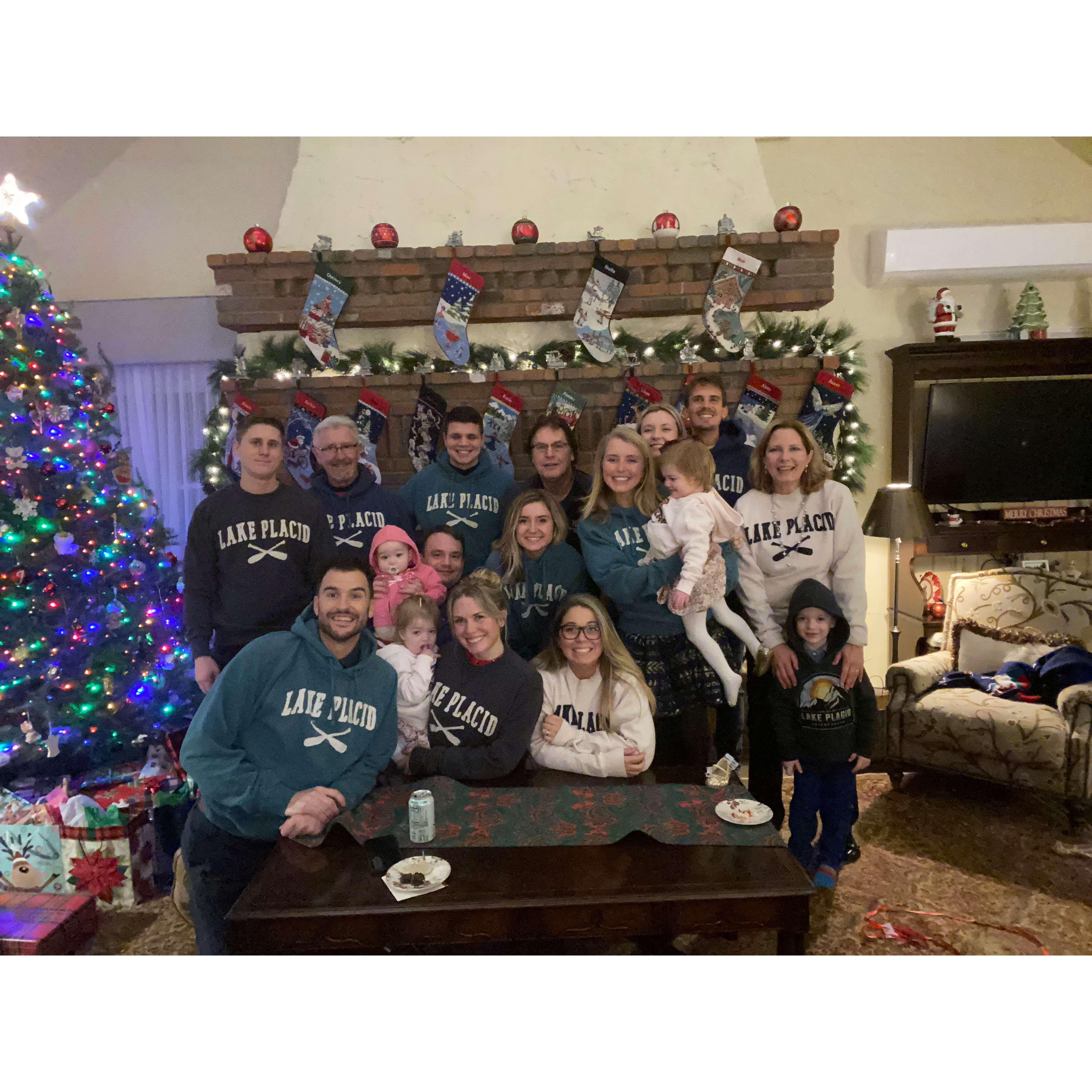 Christmas Eve 2021, Freeman Family