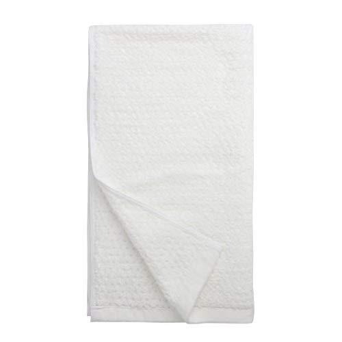 Everplush Diamond Jacquard Hand Towel Set, 16" x 30", White, 4 Piece