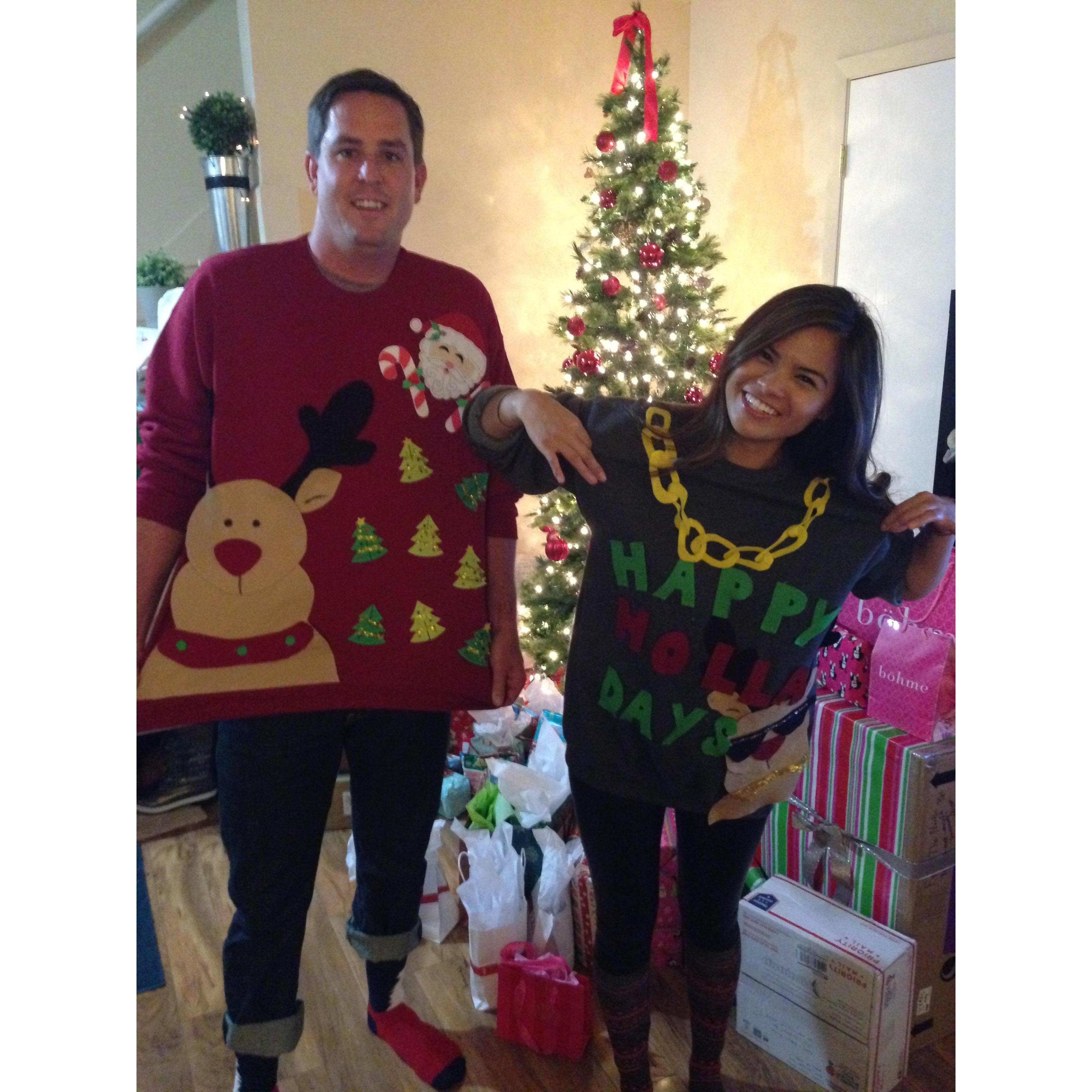 Christmas 2014 - Our 2nd Christmas together. Celebrating at Amber's  sister's house in Utah.