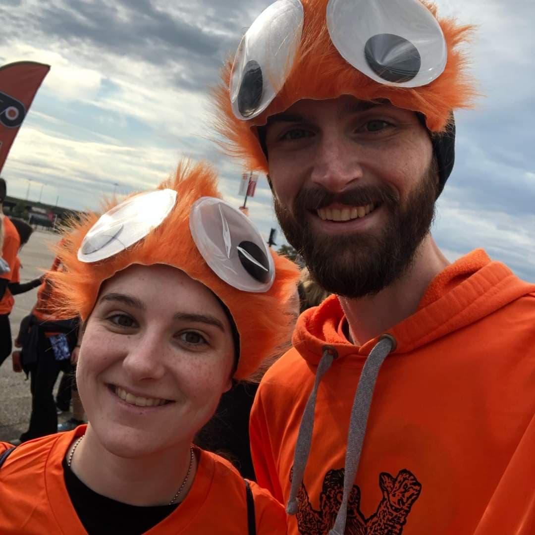 Our first 5K together. The Gritty 5K