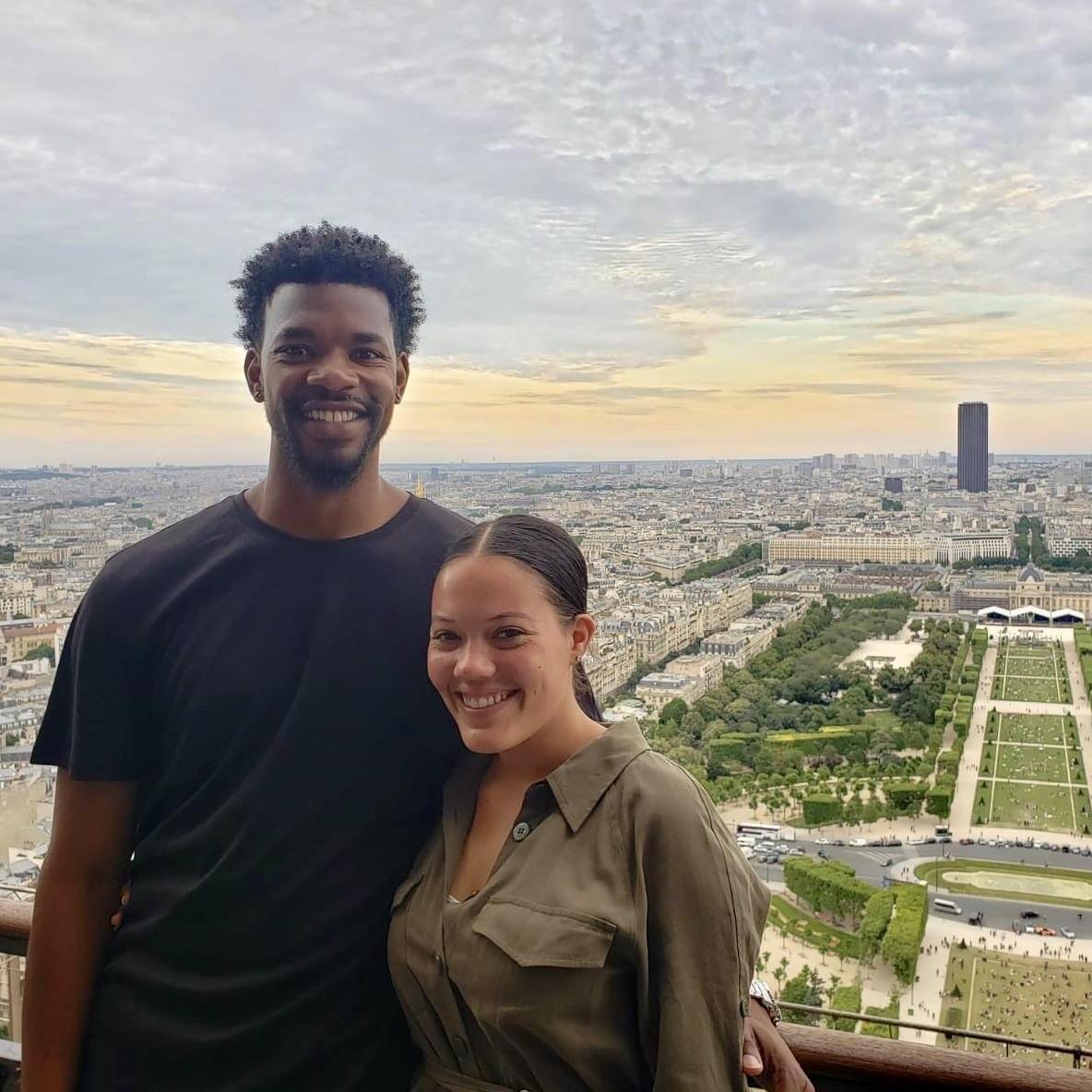From the top of the Eiffel Tower, summer 2019