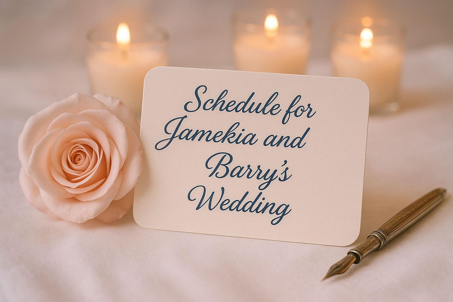 The Wedding Website of Jamekia Calhoun and Barry Powell