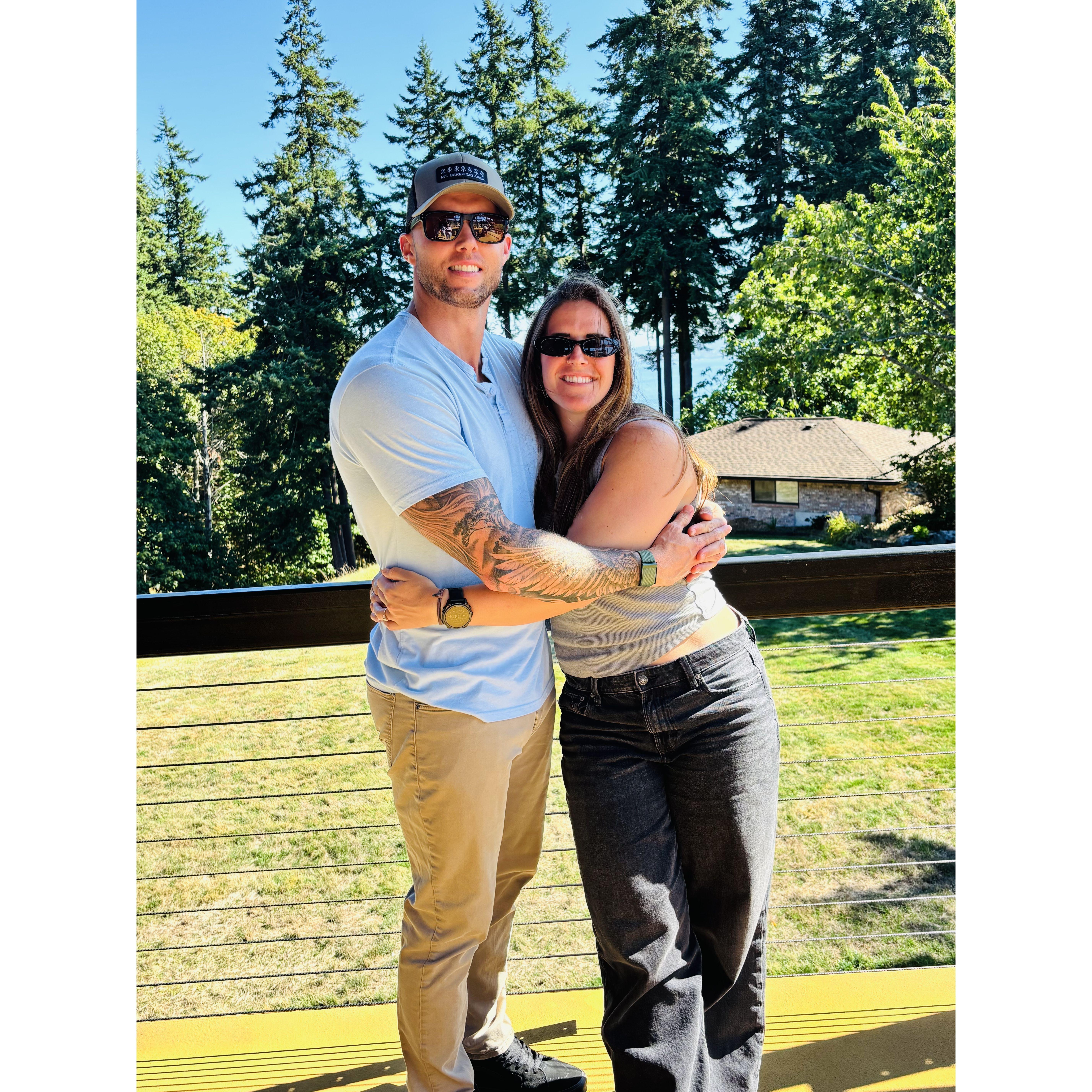 Growler week wine tour! We weren't drunk yet.