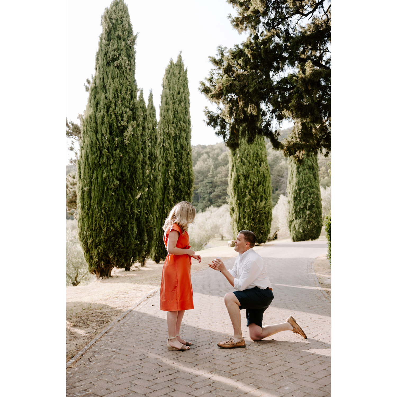 Brent proposed in Tuscany, Italy in June 2025
