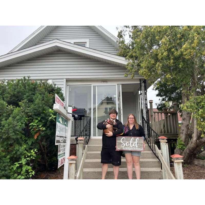 When we moved into our house together.