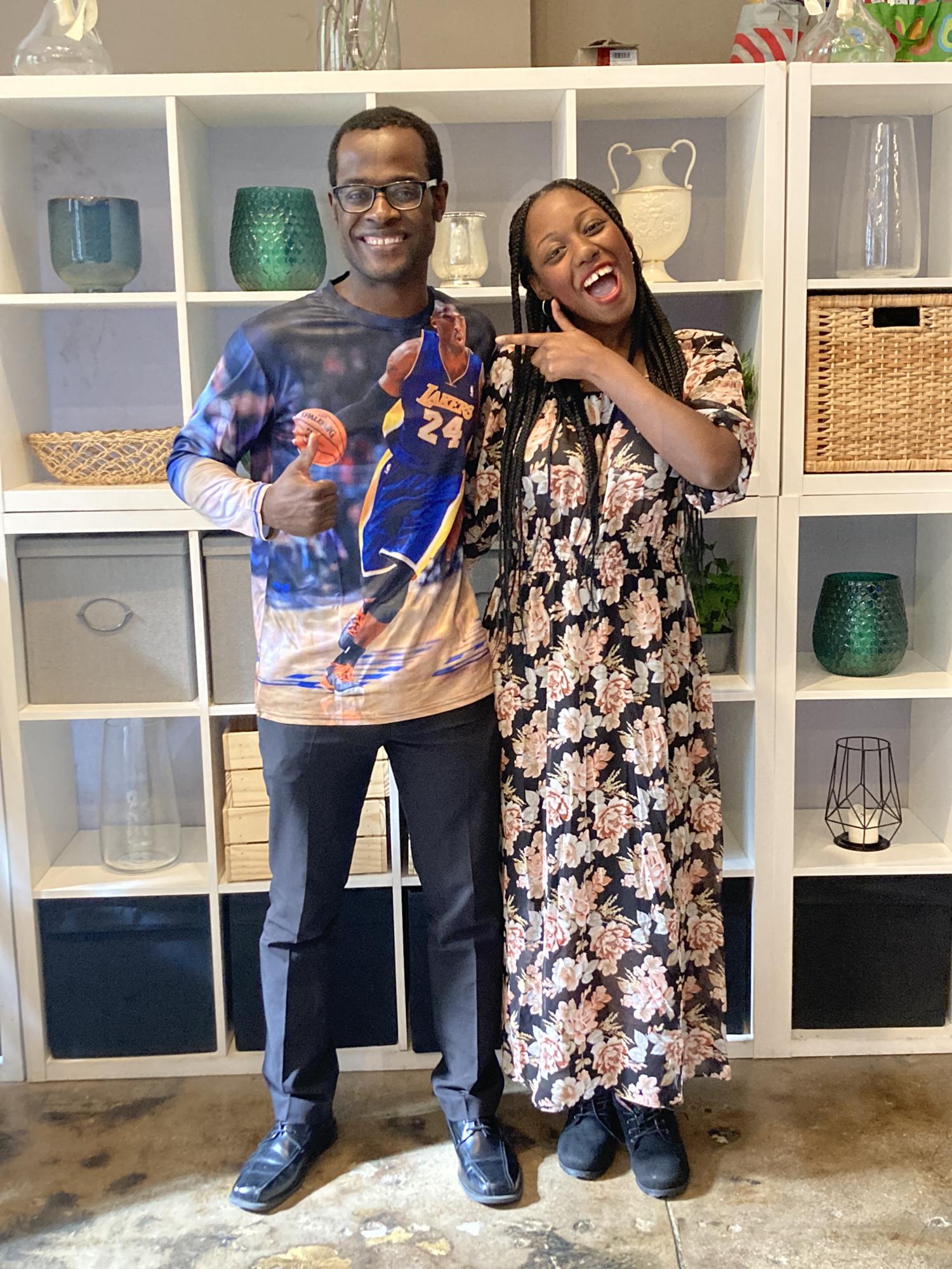 Shawday bought Gabe Kobe shirt