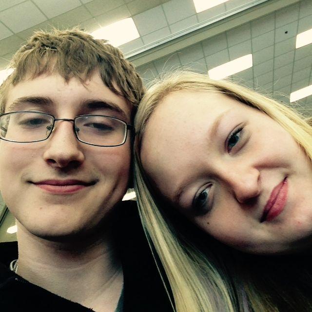 The very first picture of us! 4/22/15