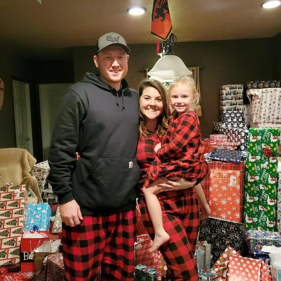 Our first Chirstmas together. <3