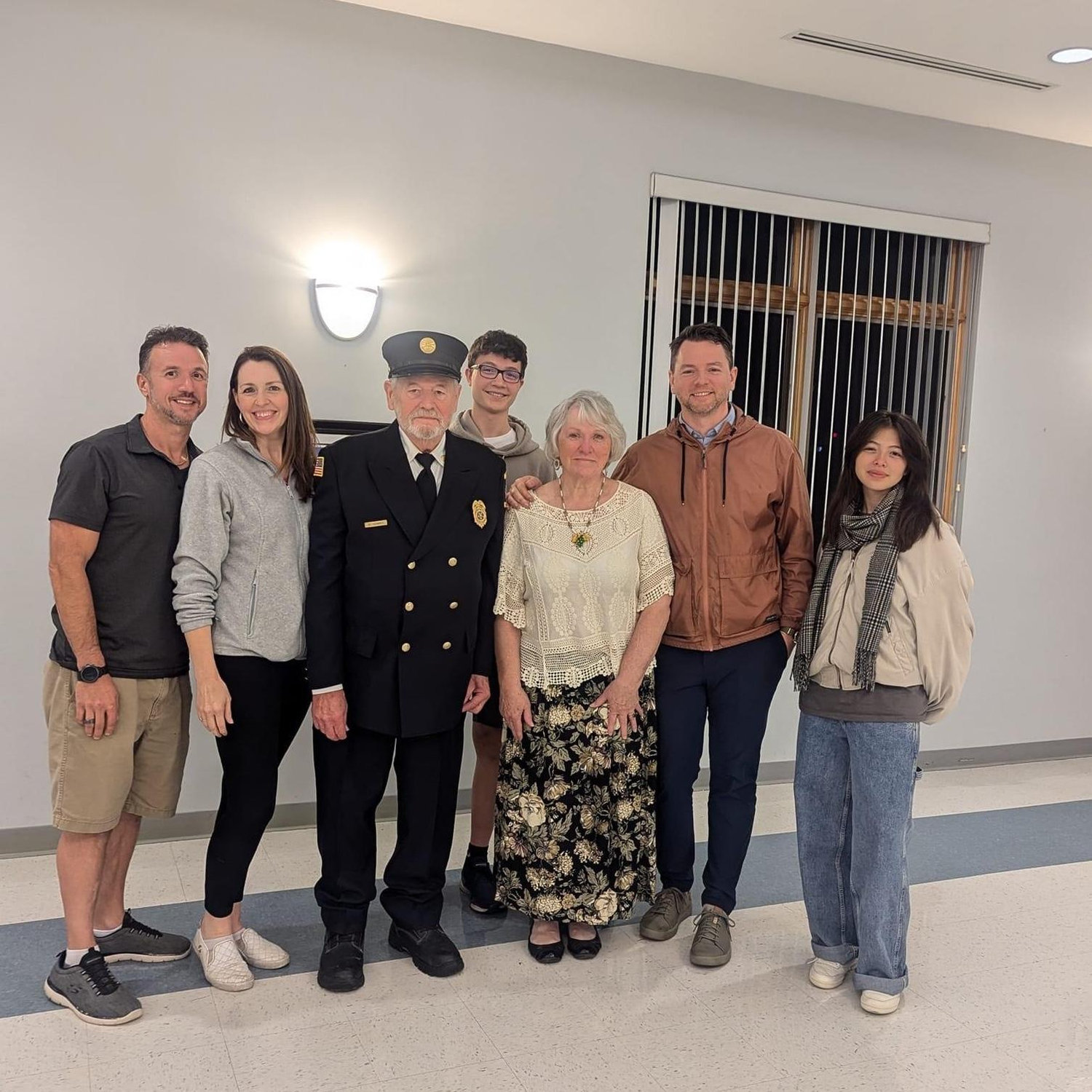 Bob (Vicki's Dad) being honored at North Boston Fire Co for 50 years of service! ❤️