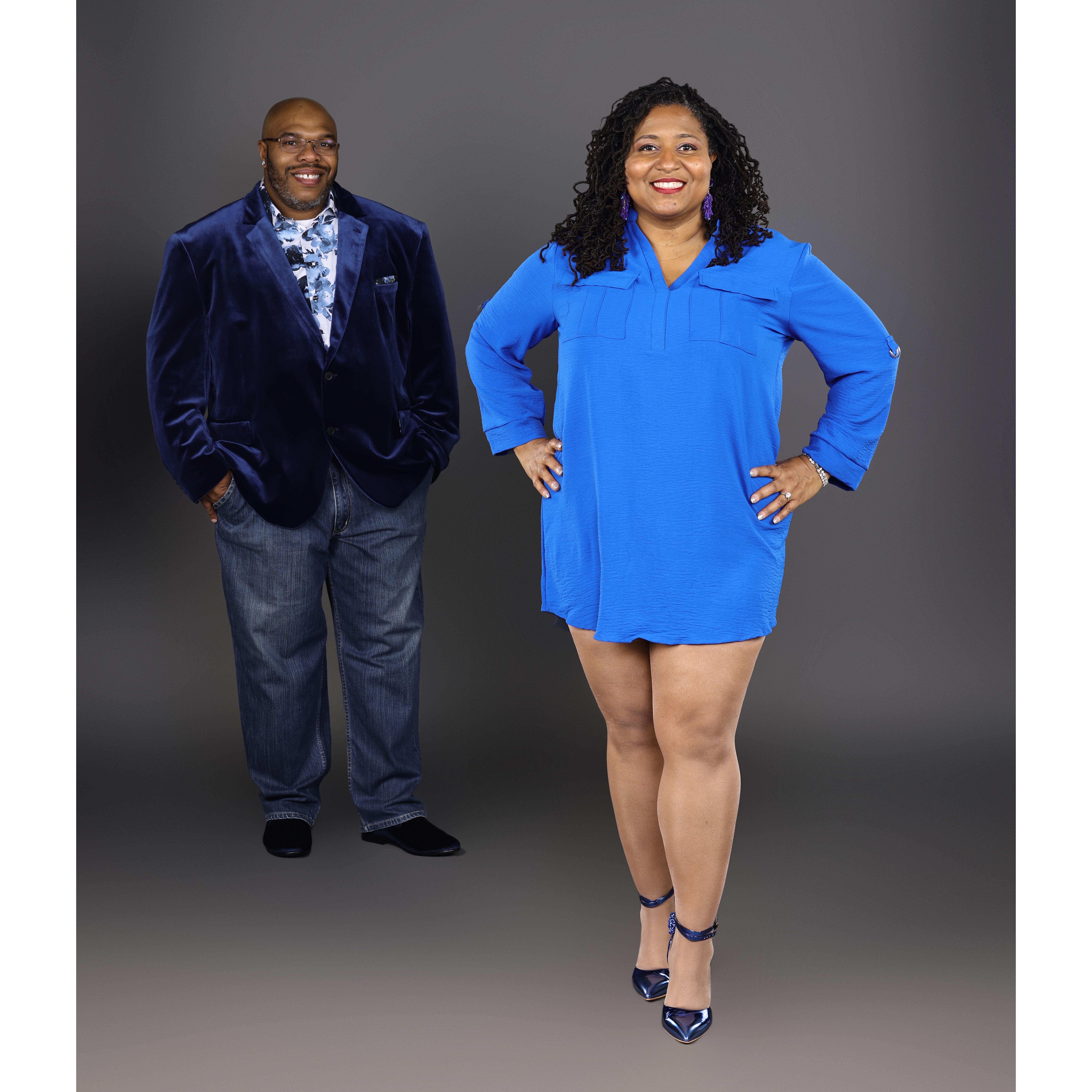 Melvin admiring his boss lady crush... Mrs. TLEE