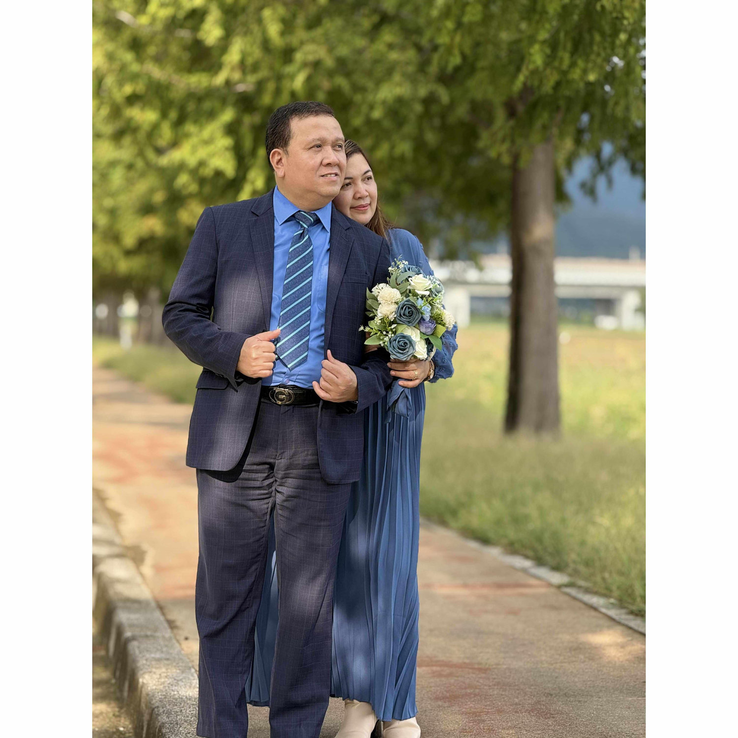 Held by the same arms, loved by the same heart — always.