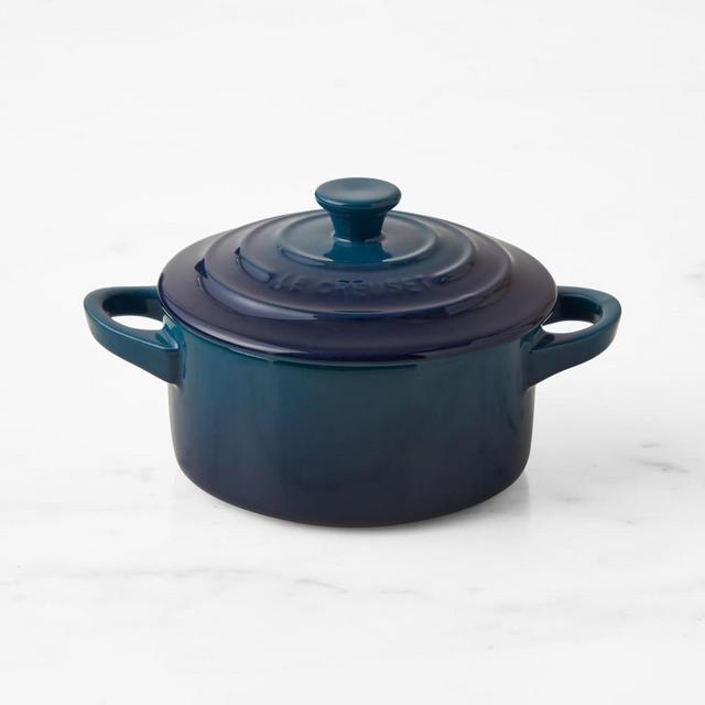 Le Creuset Stoneware Mini Round Cocotte, Agave