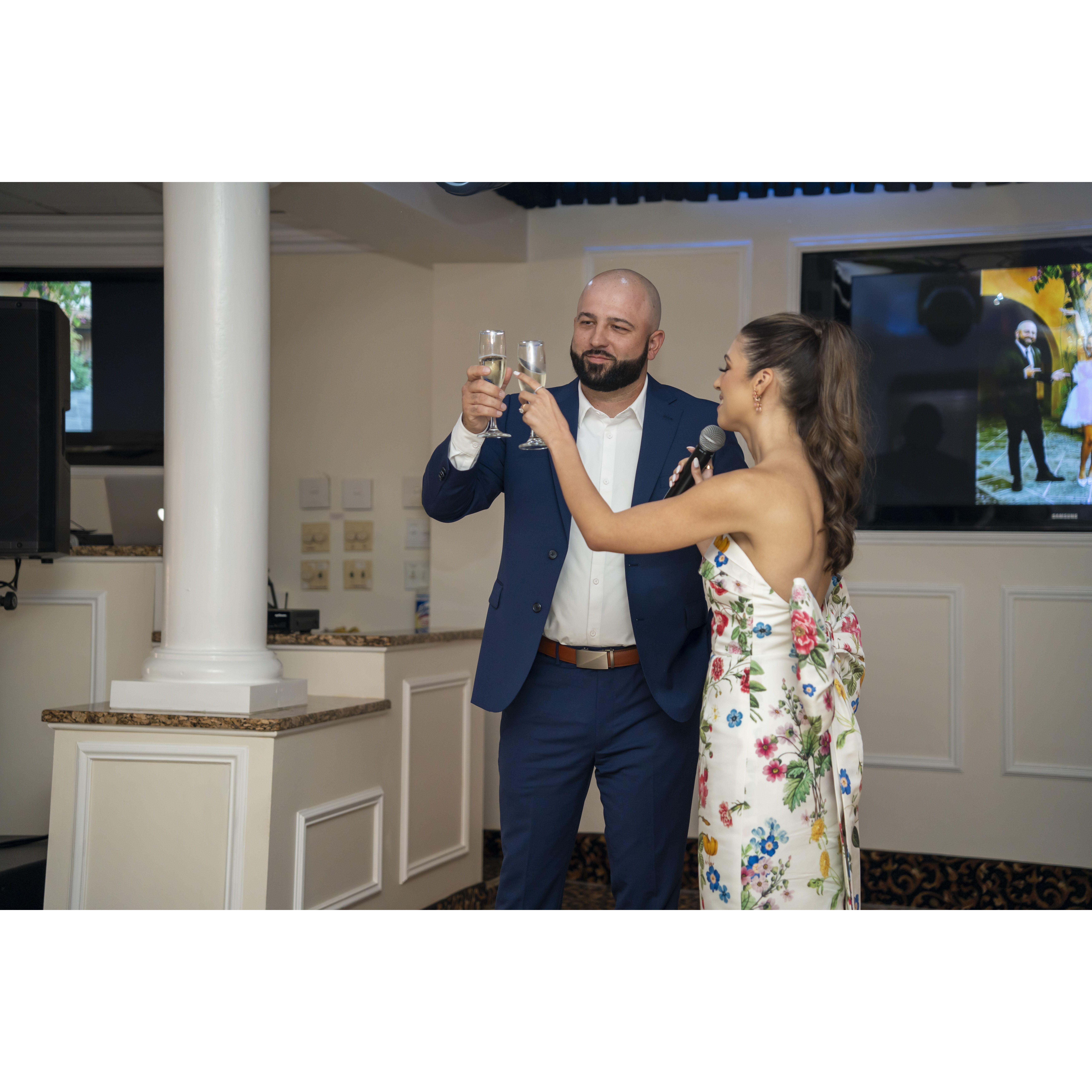 New Jersey Engagement Party, May 2024.