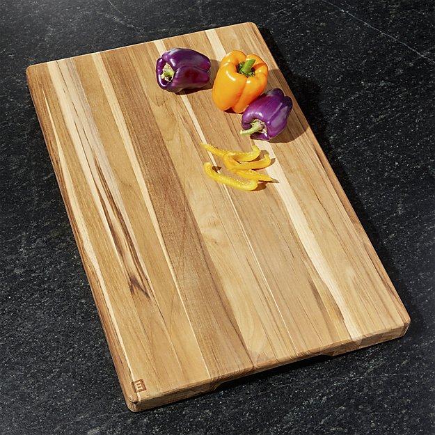 Madeira Edge-Grain Teak Jumbo Chop Block