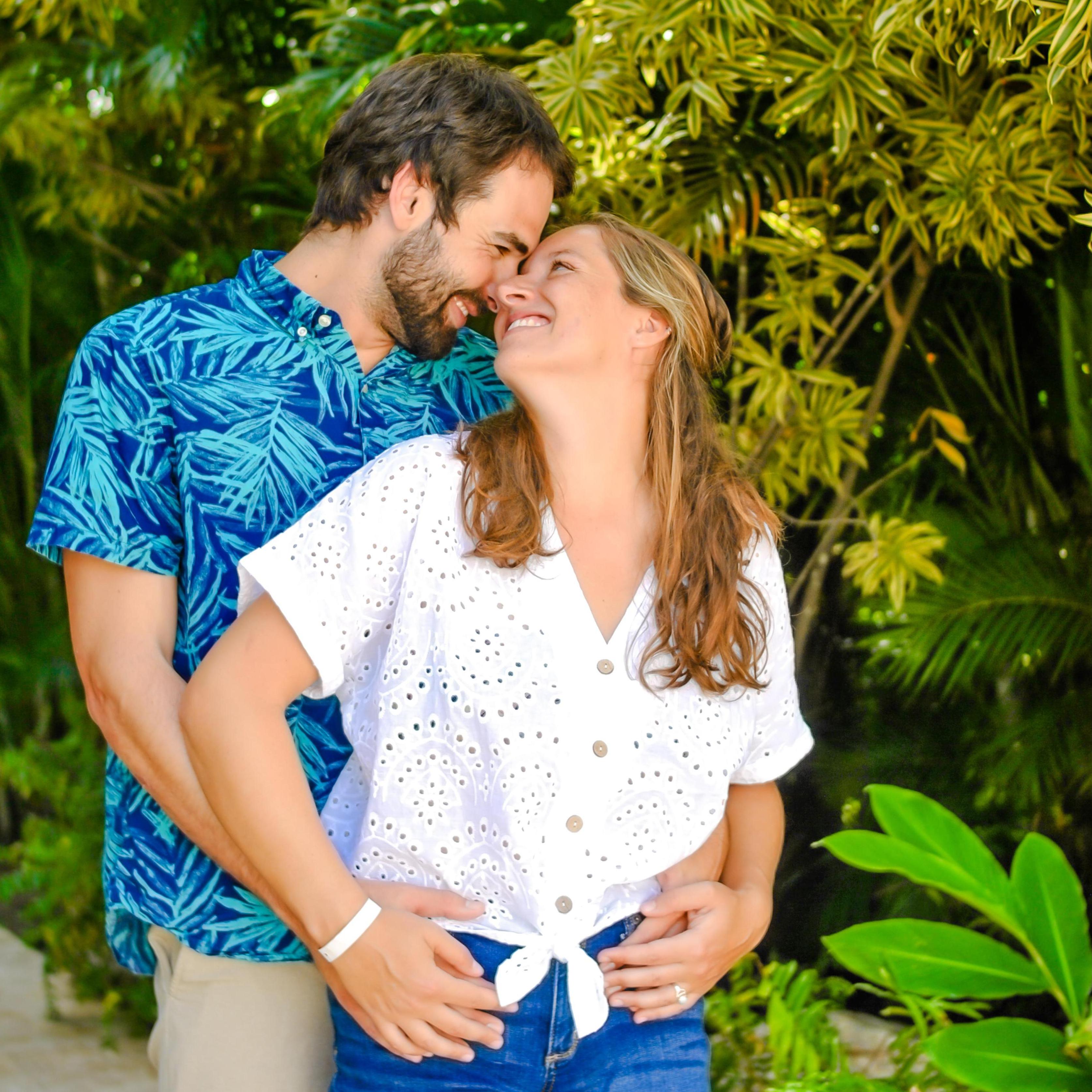 A photo session this past February in the Dominican Republic.