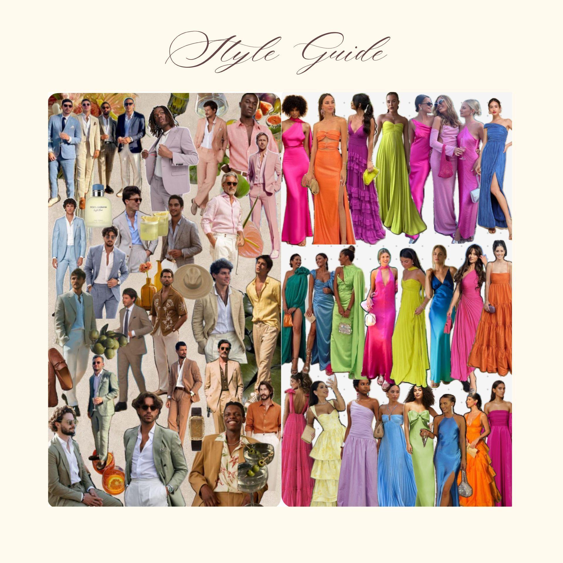 For our Island Formal, let’s fill the shore with colour and movement. Ladies we’d love to see you in bright summer hues, flowy silhouettes, florals, silk, tulle or whimsical feather touches.