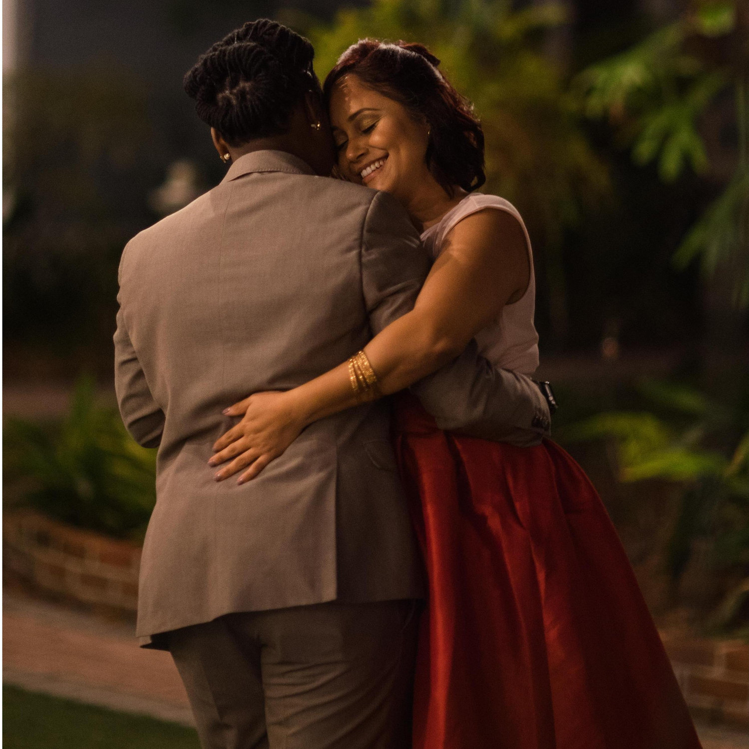 As we danced the night away...