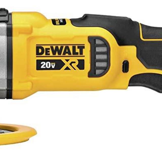 DEWALT DCM849B 20V MAX XR 7 in (180mm) Cordless Variable Speed Rotary Polisher (Tool Only)