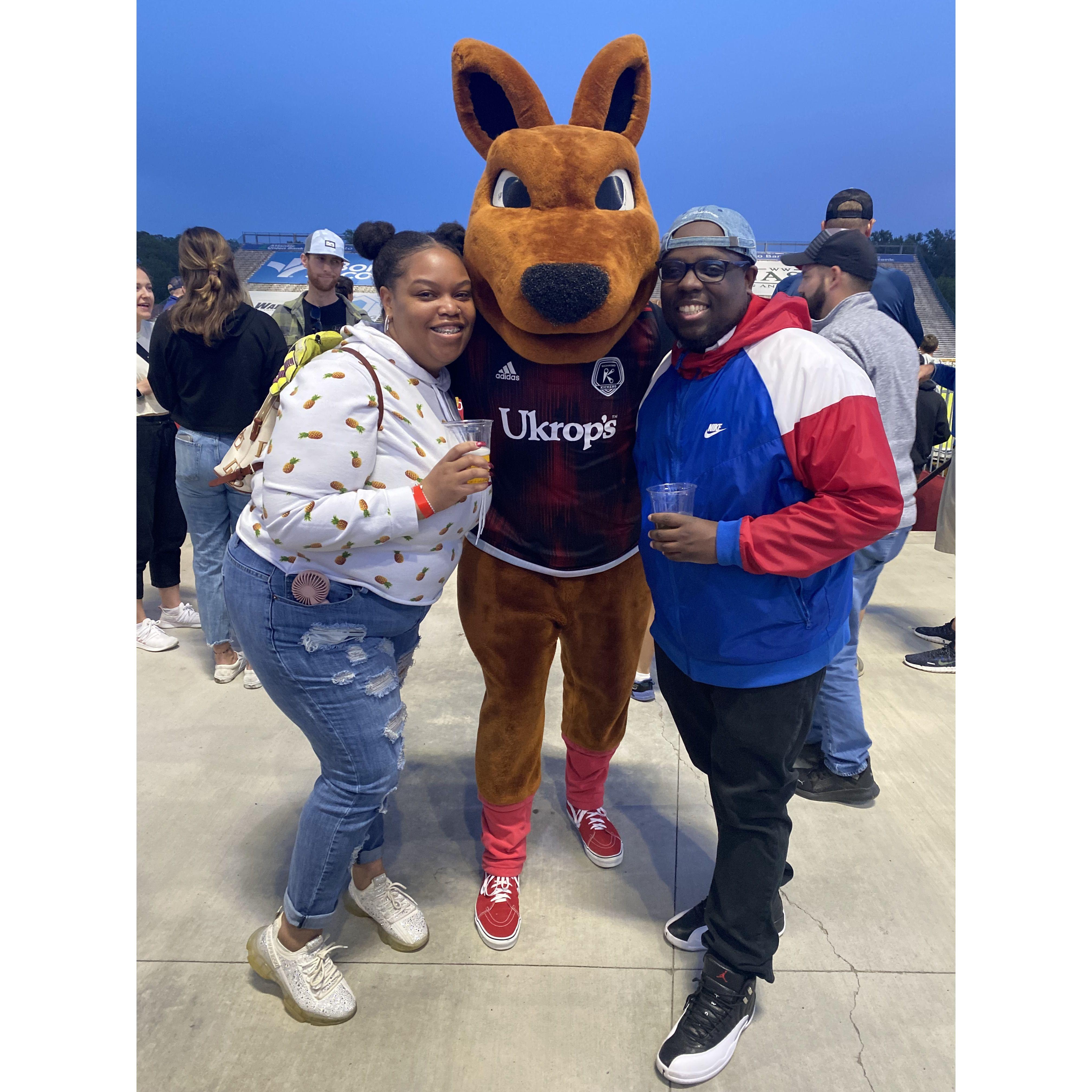 Our First Soccer Game