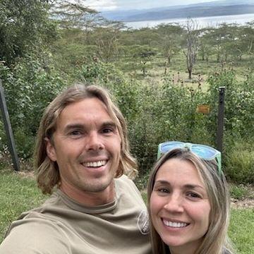 One one of our days on our African dream trip