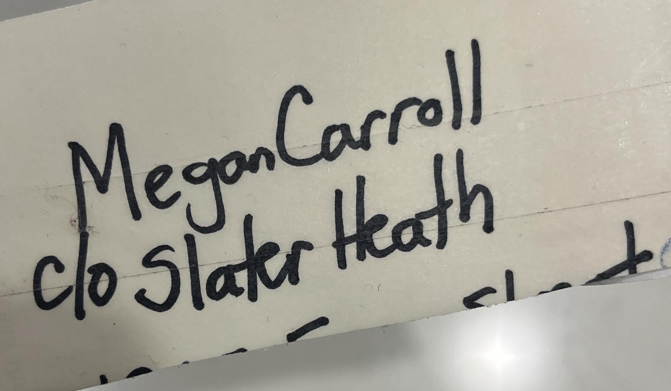 The Wedding Website of Megan Carroll and Slater Heath